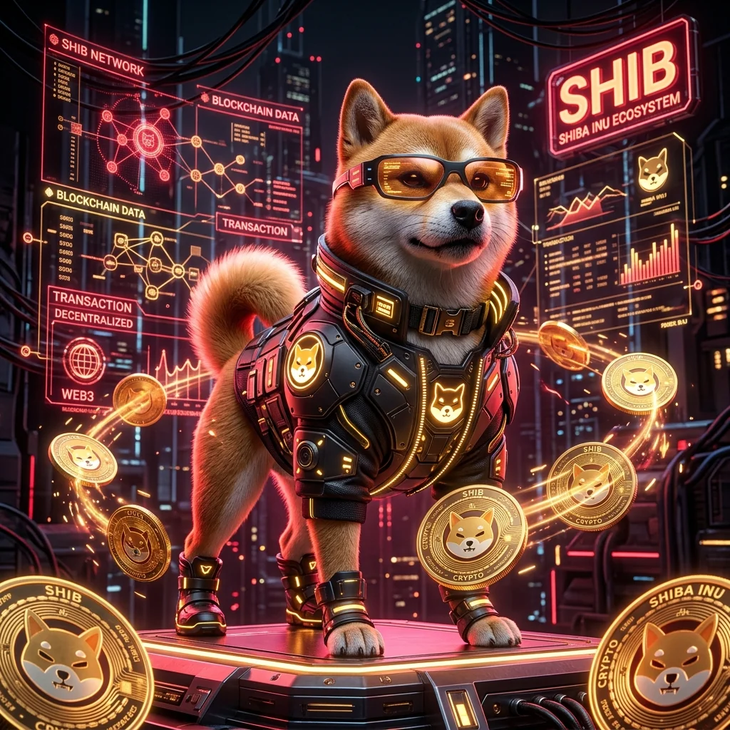 Shiba Space Cyber Mascot